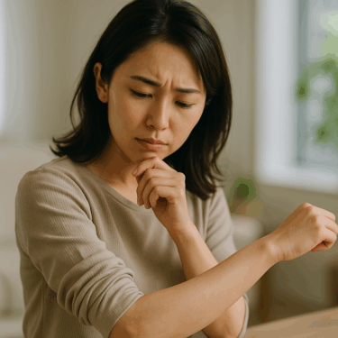 脱毛すべきか悩む女性
