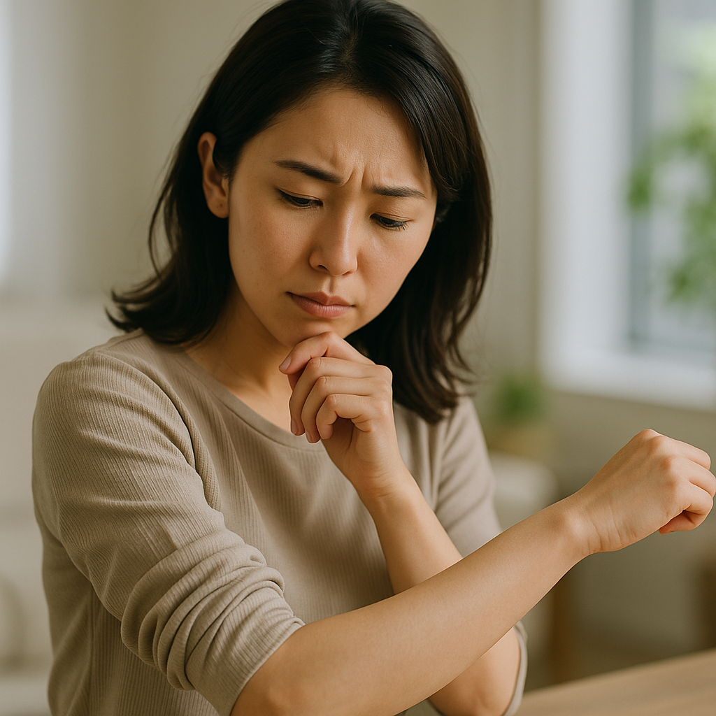 脱毛すべきか悩む女性